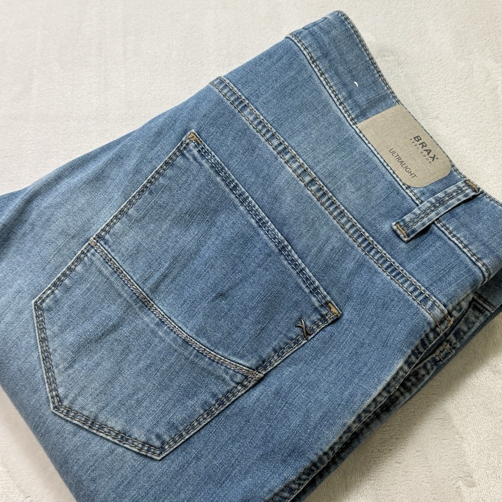 BRAX Style Cadiz Ultralight Jeans Light Wash Stretch‎ Mens 38x27